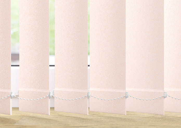 Shimmer (Blackout), Rose Gold - Vertical Blind Slats - Image 3